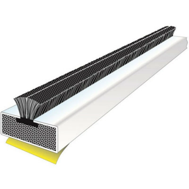 Image of Loops 5 PACK Intumesecnt Fire and Smoke Adhesive Door Seal 1050 x 10 x 4mm White White