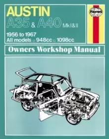 Image of Austin A35 & A40 (1956 - 1967) Haynes Repair Manual