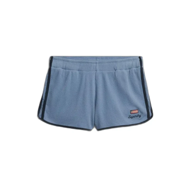 Image of Superdry Womens shorts Superdry Athletic Essentials Bleu Female XS