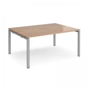 Image of Adapt starter units back to back 1600mm x 1200mm - silver frame and