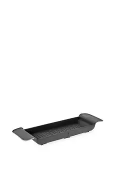 image of Blue Canyon Extendable Over Bath Rack - Slate (Grey)