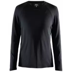 Image of Craft Womens/Ladies ADV Essence Long-Sleeved T-Shirt (L) (Black)