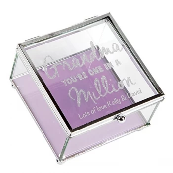 Glass Trinket Box - Grandma In A Million