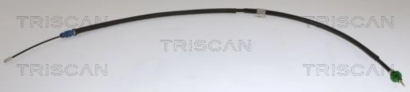Image of TRISCAN Handbrake cable TRISCAN 8140 161252