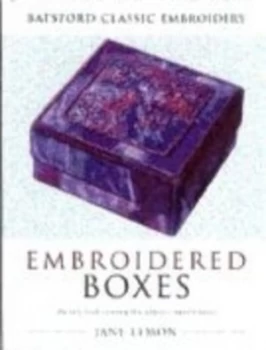 Image of Embroidered Boxes by Jane Lemon and Valerie Harding and Rob Matheson and Jane Lemon Paperback