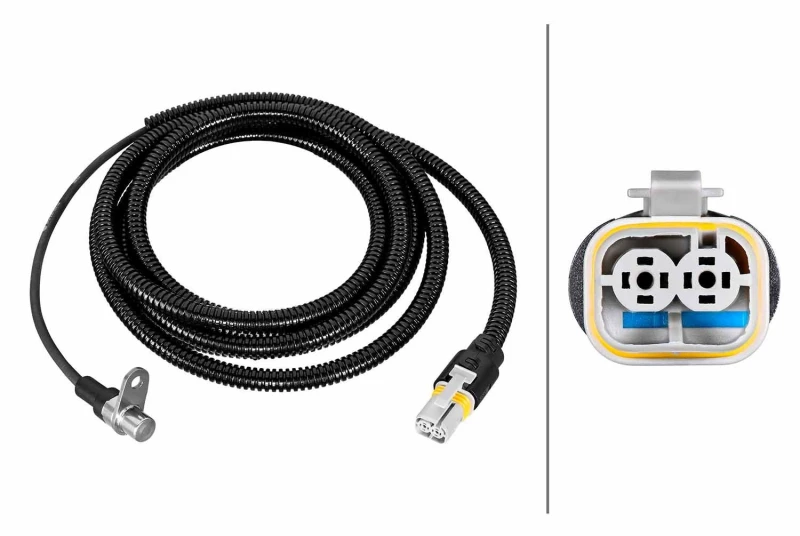 Image of HELLA ABS sensor HELLA 6PU 230 052-021