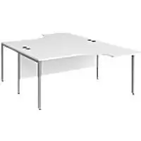 Image of Dams International Desk MB16EBSWH 1,600 x 2,000 x 725 mm