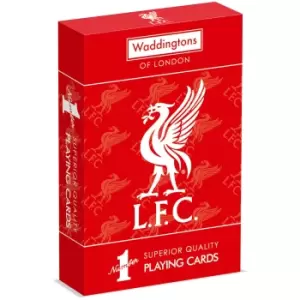 Image of Waddingtons Number 1 Playing Cards - Liverpool FC 21/22 Edition