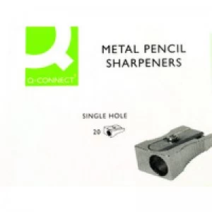 Image of Q Connect Metal Pencil Sharpeners - 20 Pack