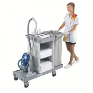 Image of Slingsby Housekeeping Trolley Large Base Grey 374981