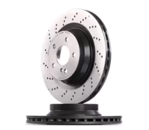 Image of BREMBO Brake disc 09.C502.11 Brake rotor,Brake discs MERCEDES-BENZ,E-Klasse Limousine (W211),E-Klasse T-modell (S211),CLS (C219)