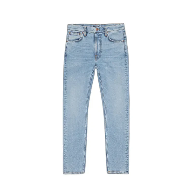 Image of Nudie Jeans Jeans Nudie Jeans Lean Dean Bleu Unisex 32x34