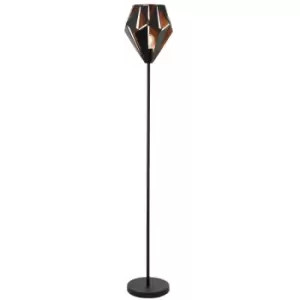 image of Netlighting Carlton Floor Lamp Black, Copper