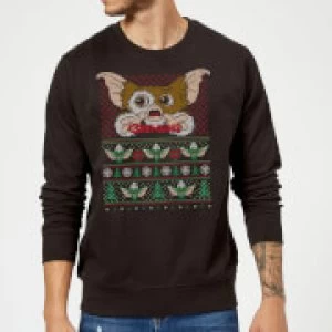 Image of Gremlins Ugly Knit Christmas Sweatshirt - Black - XL