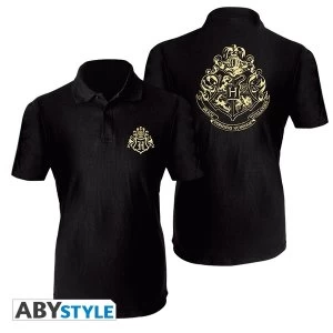 Image of Harry Potter - Hogwarts Mens Large T-Shirt - Black