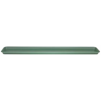 Image of Stewart Garden Terrace Trough Tray - To Fit 40cm Pot - Green (2061019)