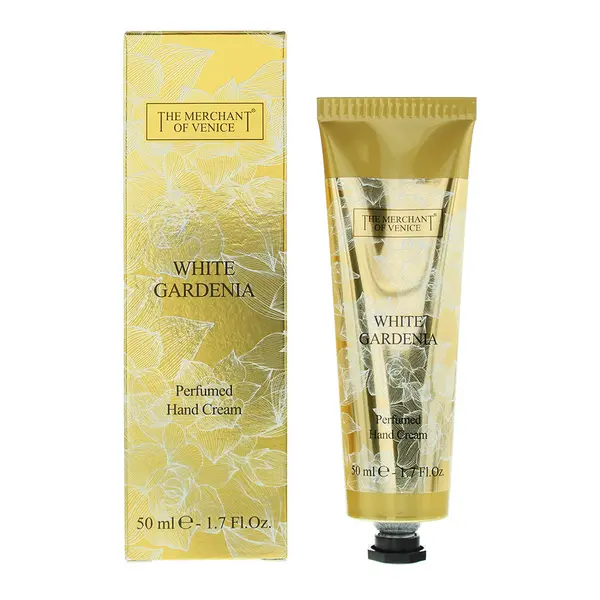 image of The Merchant Of Venice White Gardenia Perfumed Hand Cream 50ml