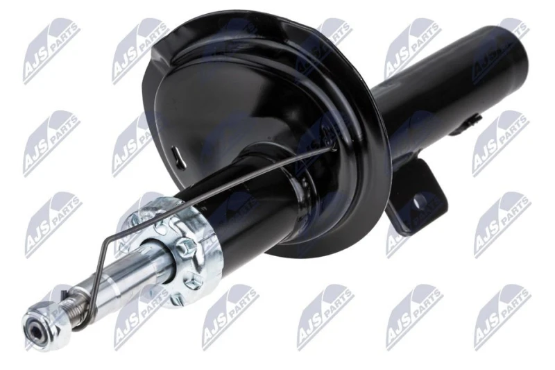 Image of NTY A-CT-025 Shock absorber Front Axle Right, Gas Pressure, Twin-Tube, Suspension Strut, Bottom Clamp Shock Absorber (854)