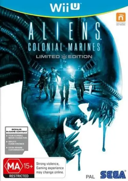 image of Aliens Colonial Marines Limited Edition Nintendo Wii U Game