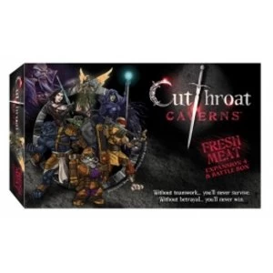 Image of Cutthroat Caverns Fresh Meat Card Game Expansion