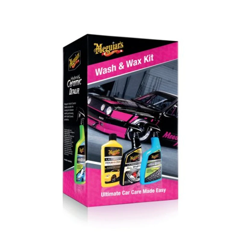 Image of Meguiars Meguiars Wash And Wax Kit MEGWWKIT MEGWWKIT