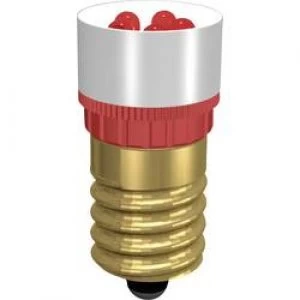 Image of LED bulb E14 Red 230 Vdc 230 V AC Signal Construct MCPE145308