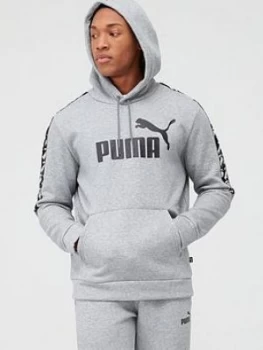 image of Puma Amplified Hoodie - Medium Grey Heather