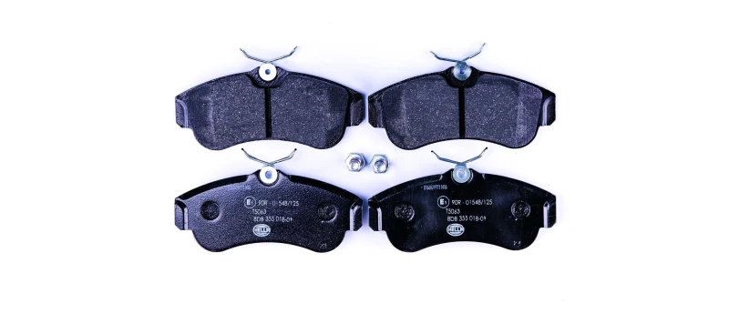 Image of HELLA Brake pad set HELLA 8DB 355 018-011