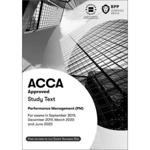 Image of ACCA Performance Management Study Text Paperback / softback 2019