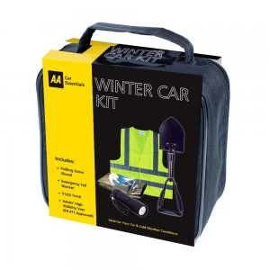 image of AA Car Essentials Winter Car Kit with Folding Snow Shovel