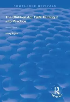 Image of The Children Act 1989Putting it into Practice