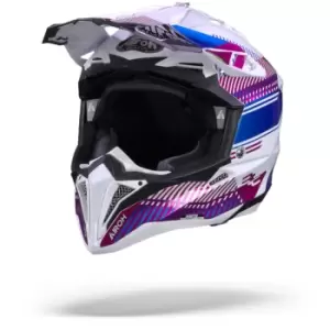 Image of Airoh Aviator 3 Wave Pink Graphic M