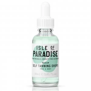 image of Isle of Paradise Self-Tanning Drops - Medium 30ml