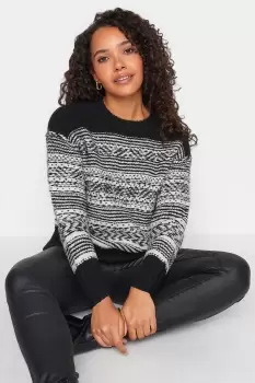 Image of Petite Abstract Patterned Jumper