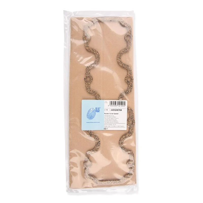 Image of Blue PRINT ADG06769 Rocker Cover Gasket Cork Cork Gasket,rocker cover (321)