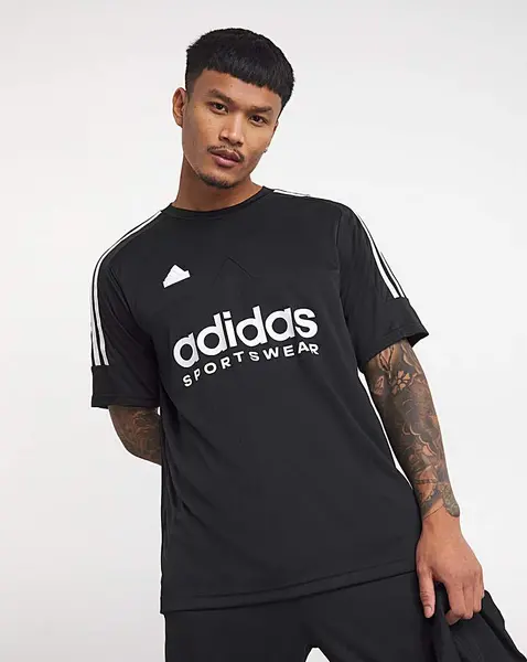 Image of Adidas adidas Tiro T-Shirt Black Male 2XL(48/52) DI09305
