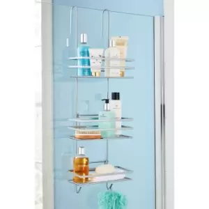 image of 3 Tier Non Rust Hanging Shower Caddy Bathroom Organiser