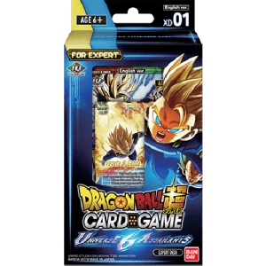 Dragon Ball Super TCG XD01 Universe 6 Assailants Expert Deck