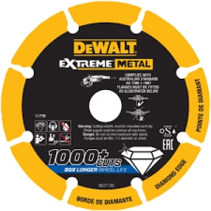 Image of DEWALT Extreme Diamond Metal Cutting Disc 230mm