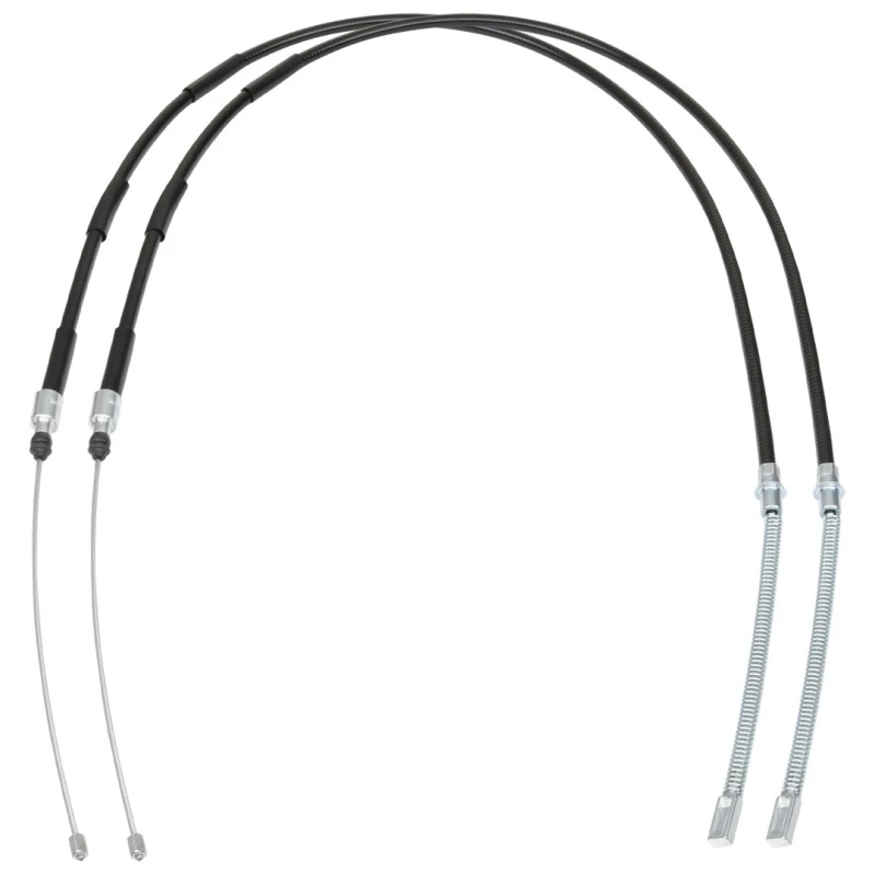 Image of RIDEX 124C1187 Brake Cable Rear, 1455/960+1455/960mm Cable,parking brake (124)