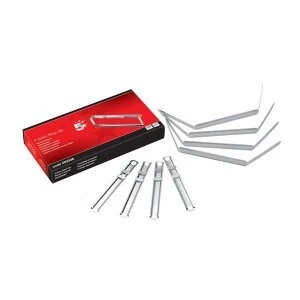 Image of 5 Star Office 2 Piece Filing Clip Capacity 51mm Metal Pack of 50