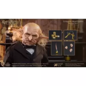 Image of Harry Potter My Favourite Movie Action Figure 1/6 Gringotts Head Goblin 20 cm