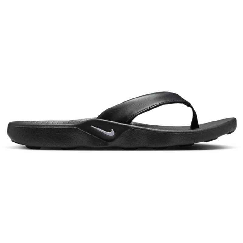 Image of Nike Marina Women Flip-Flops and Sandals - Black - Size 3.5 - Mesh/Synthetic