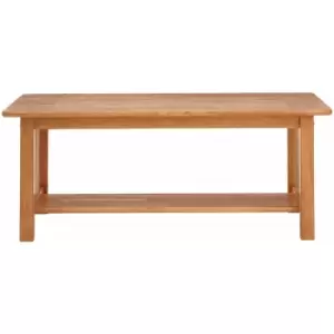 Image of Rectangular Natural Coffee Table - Premier Housewares