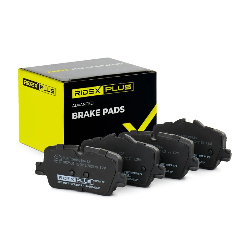 Image of RIDEX PLUS Brake pad set RIDEX PLUS 402B1622P