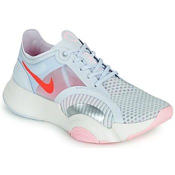 Image of Nike SUPERREP GO womens Sports Trainers (Shoes) in Grey