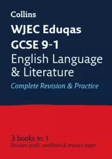 Image of WJEC Eduqas GCSE 9-1 English Language and Literature All-in-One Complete Revision and Practice : Ideal for Home Learning, 2022 and 2023 Exams