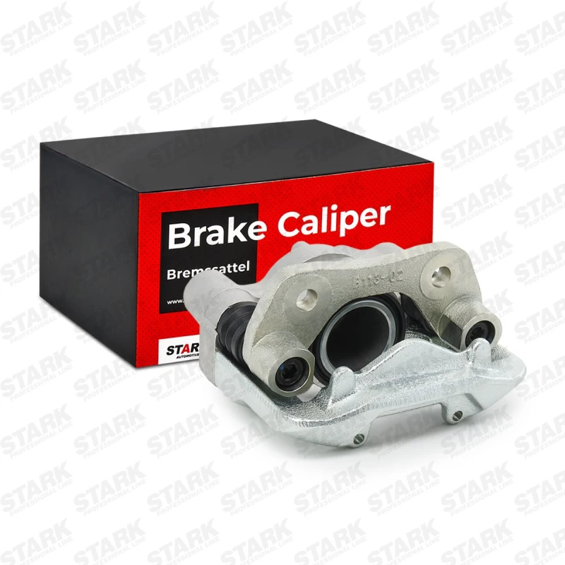Image of STARK SKBC-0460427 Brake caliper Front Axle Right Aluminium/Grey Cast Iron Brake Caliper (78)