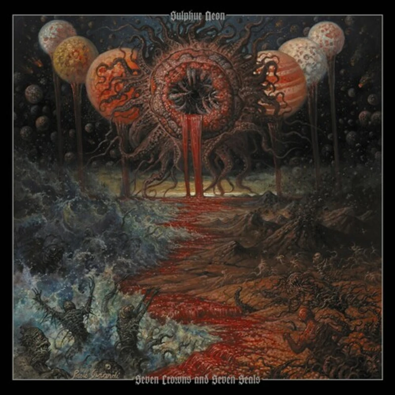 Image of Sulphur Aeon Seven crowns and seven seals LP multicolor Onesize Unisex