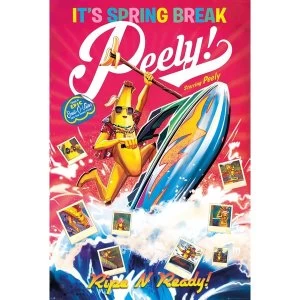 Image of Fortnite Spring Break Peely Poster